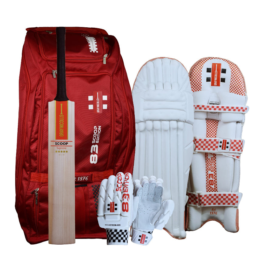 Gray Nicolls GN83 Scoop Edition English Willow Full Cricket Kit Size