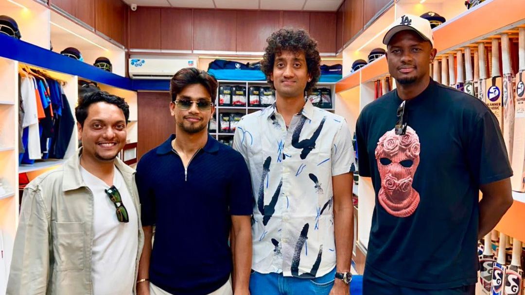 Exclusive Player Visits: Jason Holder, Kumar Kushagra & Sai Kishore