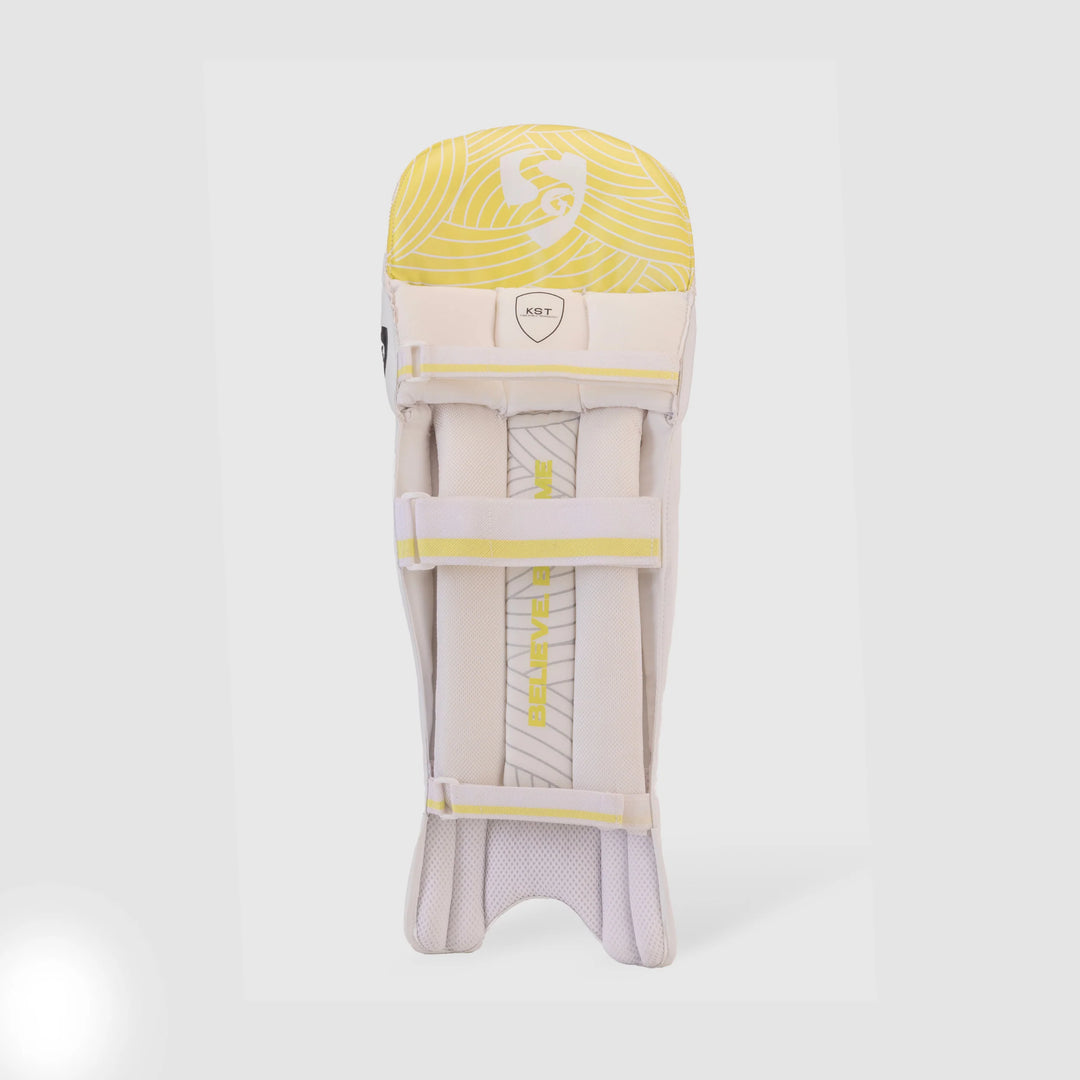 06_0481179a-35ee-46da-8f17-21f6b8afdaa1SG Campus Cricket Batting Leg Guard Pads Youth Size @ Back View