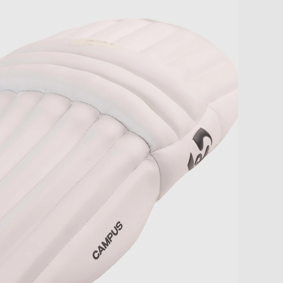 06_0481179a-35ee-46da-8f17-21f6b8afdaa1SG Campus Cricket Batting Leg Guard Pads Youth Size @ Face View
