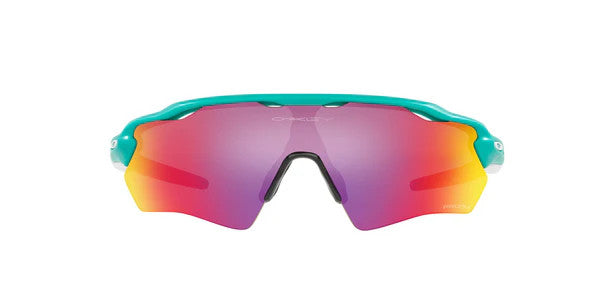 Oakley Radar EV XS Path Matte Stonewash Prizm Sapphire Cricket Sunglasses @ Front View