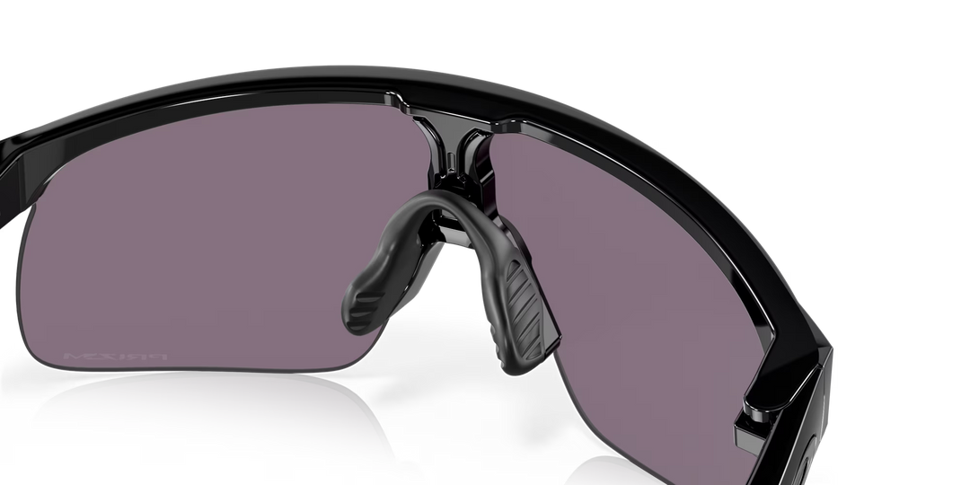 Oakley Resistor Blk Prizm Grey Sapphire Cricket Sunglasses@front view7