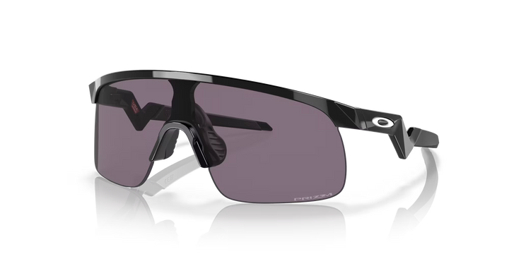 Oakley Resistor Blk Prizm Grey Sapphire Cricket Sunglasses@front view