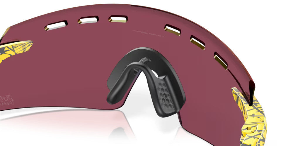 Oakley Encoder Strike Vented TDF Splatter Prizm Road Cricket Sunglasses @ Inside View