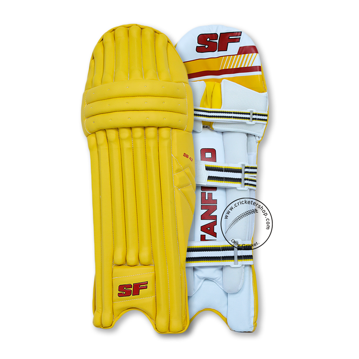 SF SD 42 Cricket Batting Leg Guard Mens Size Coloured