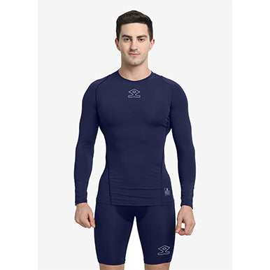 Shrey Intense Compression Long Sleeve Colour Navy Blue