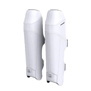 Moonwalkr 2.0 Cricket Batting Leg Guard Pads White Size