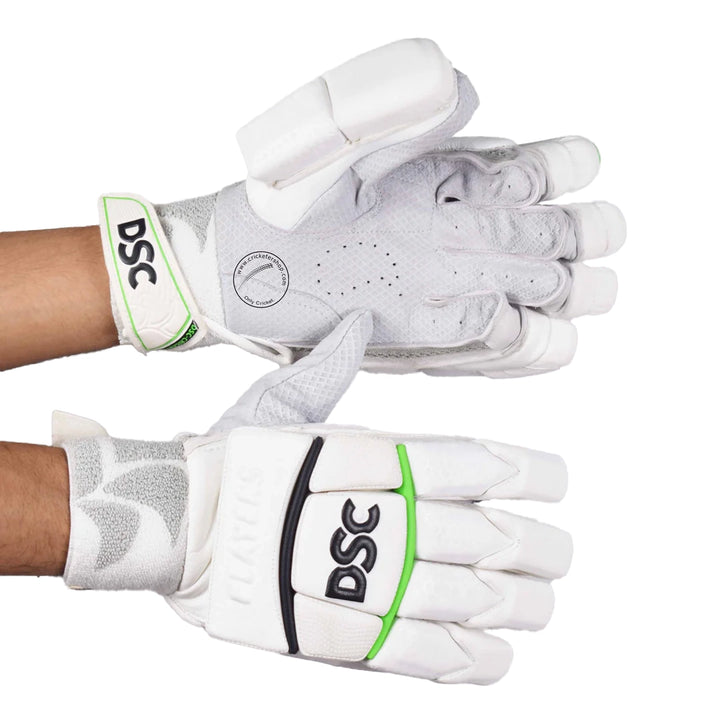 DSC Split Players Cricket Batting Gloves Boys Size