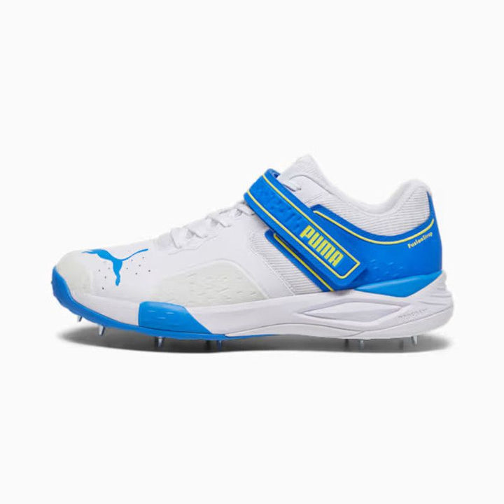 Puma 22 FH 10666907 Cricket Bowling Spikes Shoes White Octa Blue