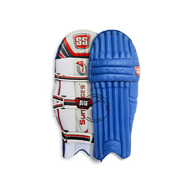 SS Test Opener Blue Coloured Cricket Batting Leg Guard Pads Mens Size