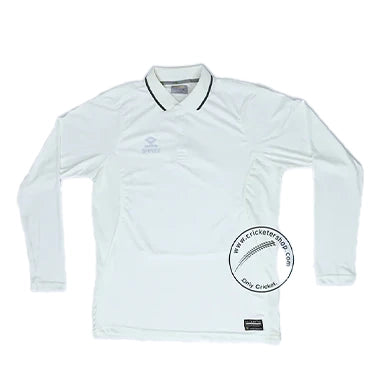 Shrey Premium Off White Cricket Shirt Full Sleeves Size