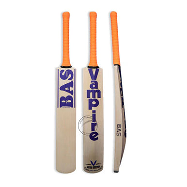 BAS Vampire MSD Retro Vintage Player Edition English Willow Cricket Bat Size SH