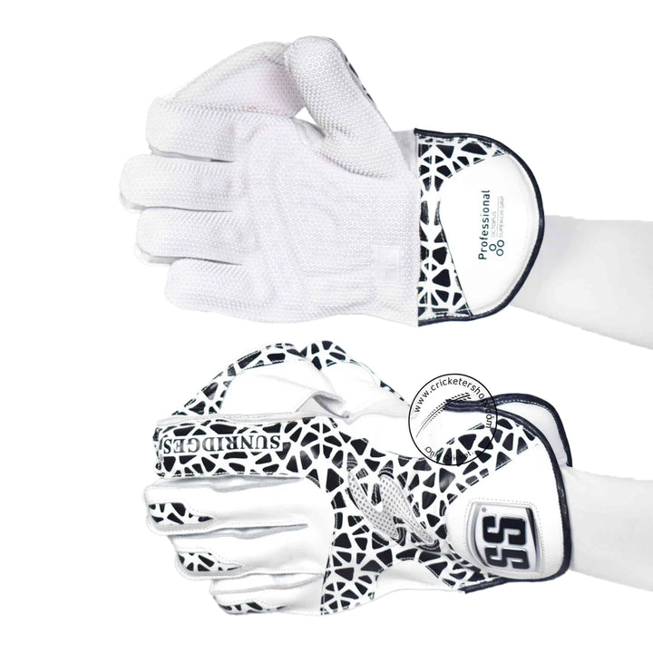 SS Professional Cricket Wicket Keeping Gloves