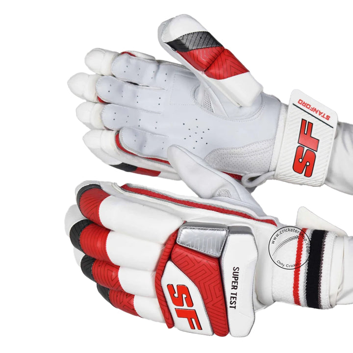 SF Super Test Cricket Batting Gloves Mens Size