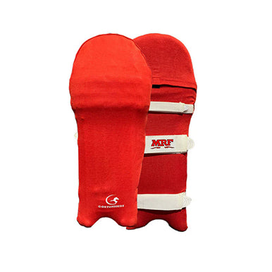 Gortonshire Cricket Pads Colored Skins Red