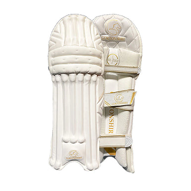 Gortonshire Armour Cricket Batting Leg Guard Pads Mens Size