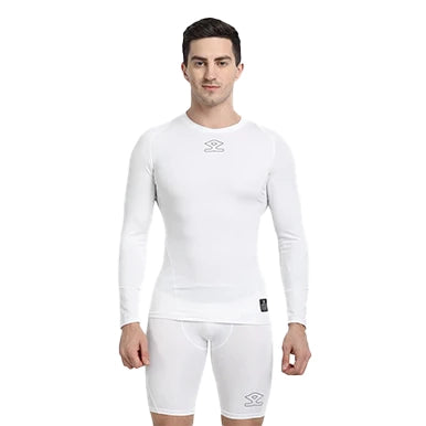 Shrey Intense Compression Long Sleeve Colour White Size