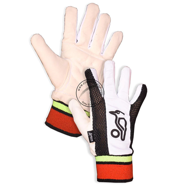 Kookaburra Chamois Padded Inner Gloves for Wicket Keeping Mens Size