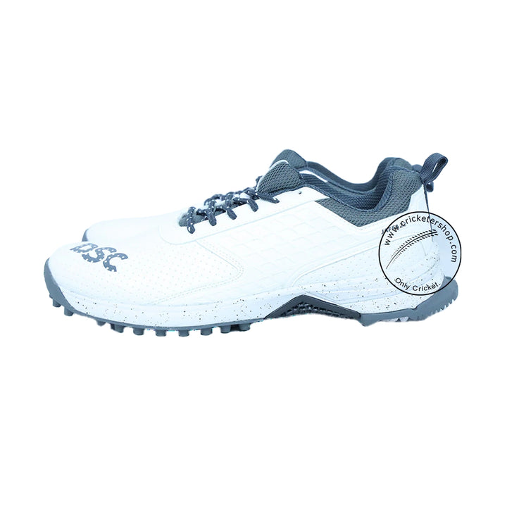 Dsc Jaffa 22 Gray White Cricket Rubber Shoes