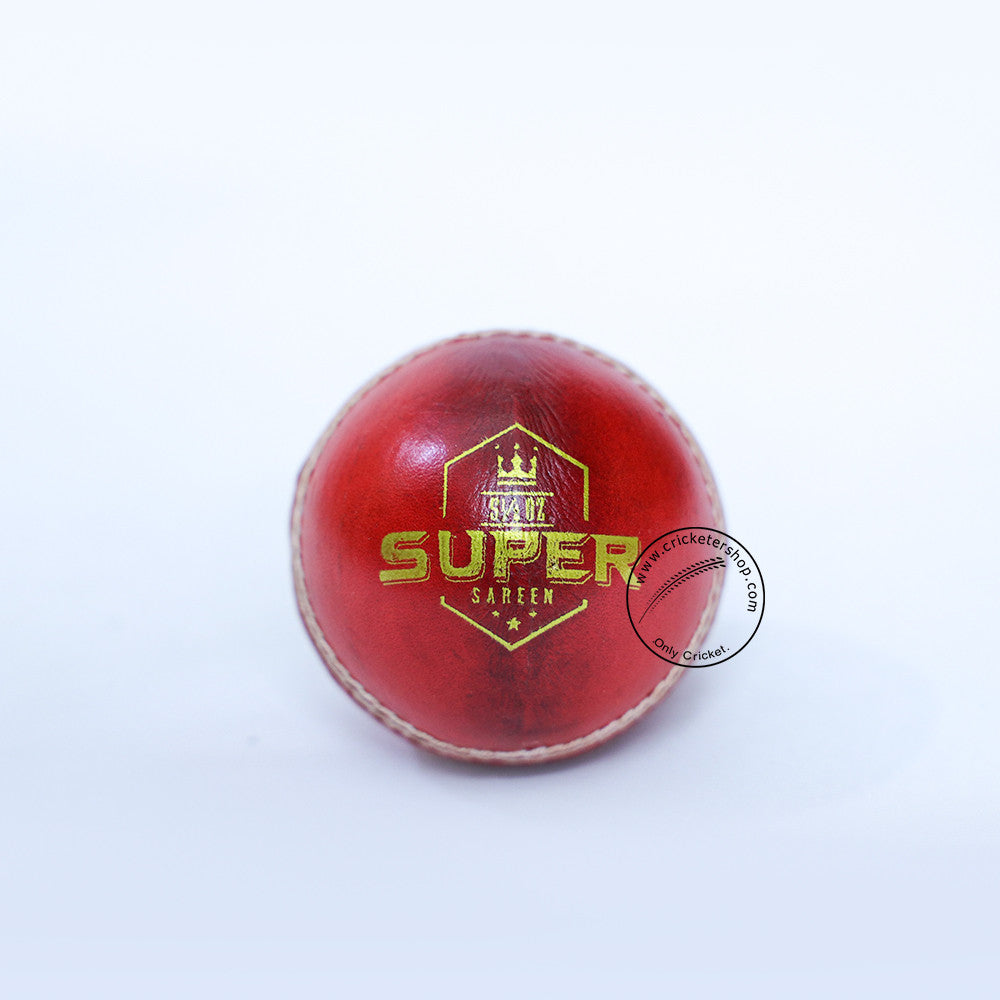 SS Ton Super Leather Cricket Ball@Front View