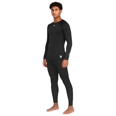 Tyka Pro Cricket Compression Top Long Sleeve Black