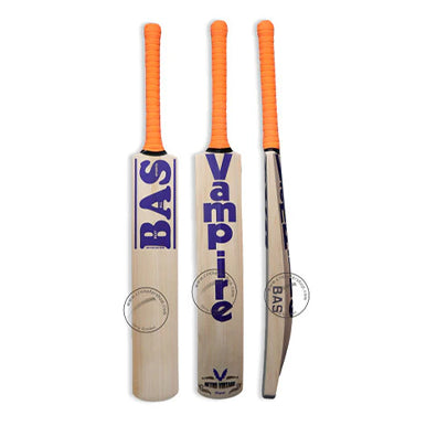 BAS Vampire MSD Retro Vintage Legend English Willow Cricket Bat Size SH