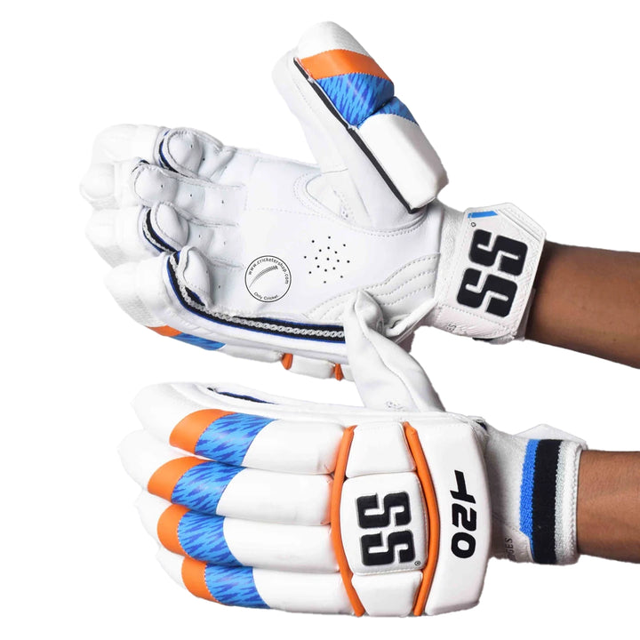 SS T20 Cricket Batting Gloves Mens Size-Right Handed Batsman