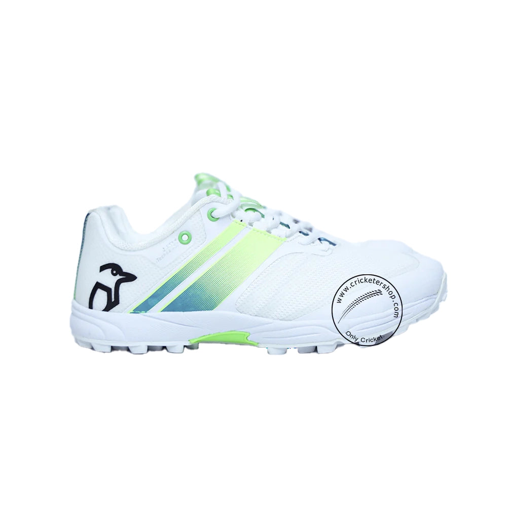 Kookaburra Pro 2.0 Cricket Rubber Shoes White Green