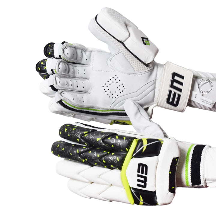 EM Quantum 3.0 Cricket Batting Gloves Mens Size