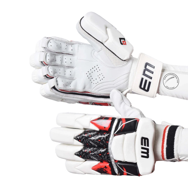 EM Quantum 2.0 Cricket Batting Gloves Mens Size