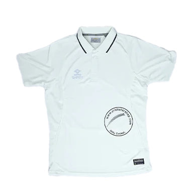 Shrey Premium Off White Cricket Shirt Half Sleeves Size