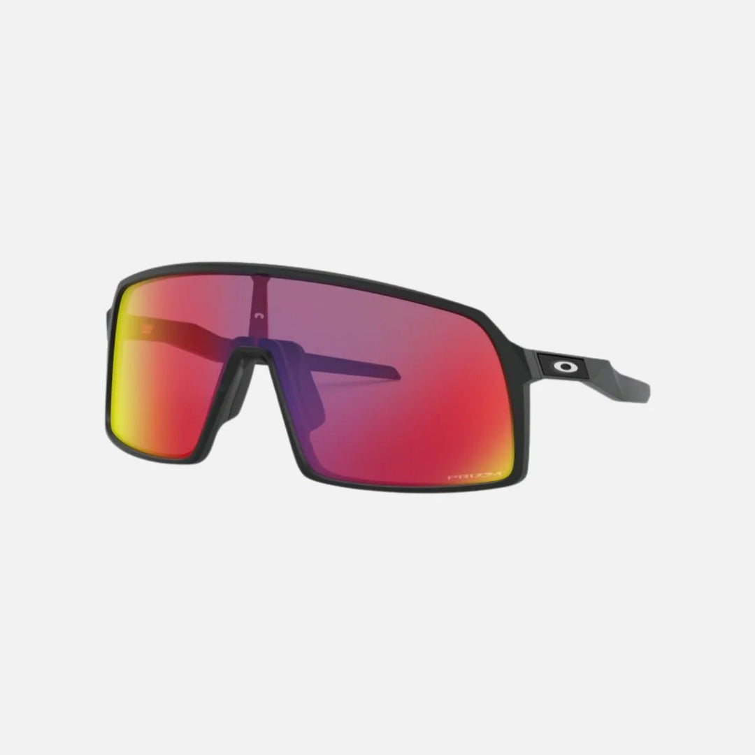 Oakley Sutro Matte Black Prizm Road Jade Cricket Sunglasses @ Side View