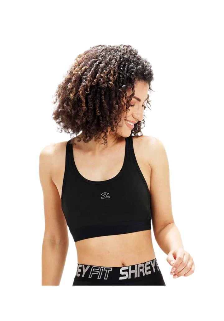 Shrey Intense Clair Sports Bra Colour Black