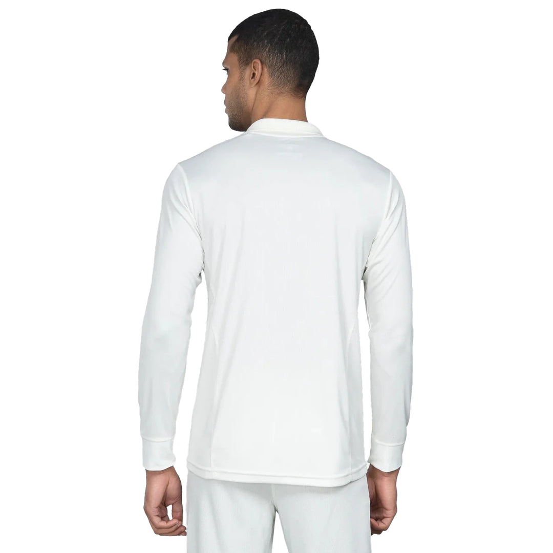 Tyka Prima Cricket T Shirt Full Sleeve Off White