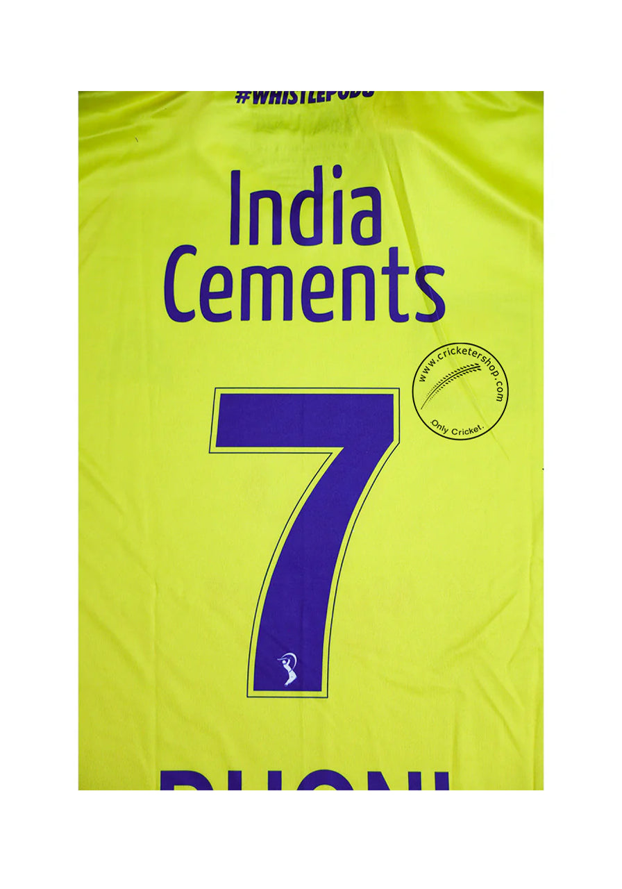 IPL Match Jersey CSK