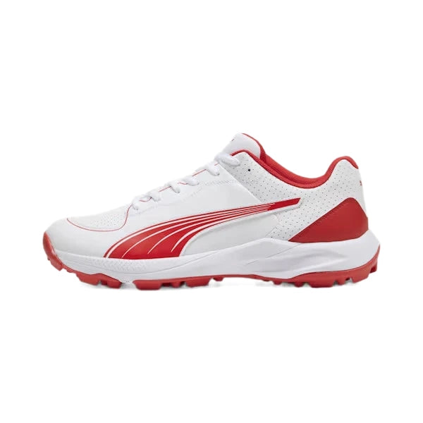 Puma 24 FH 10769901 Cricket Rubber Shoes Red White Size