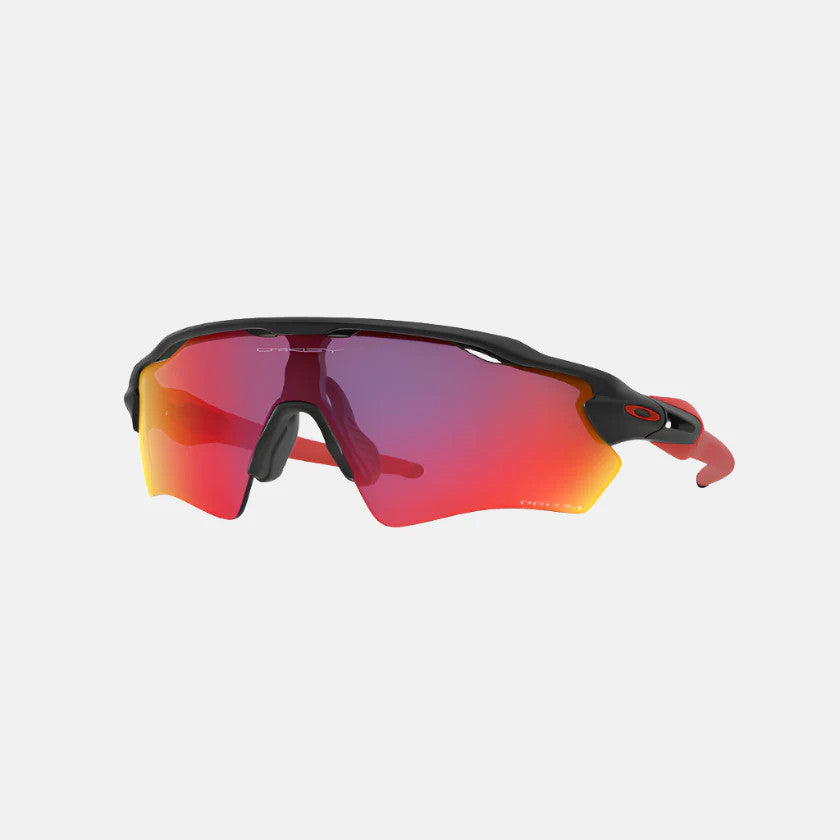 Oakley Radar EV XS Path Matte Black Prizm Road Cricket Sunglasses @ Side View