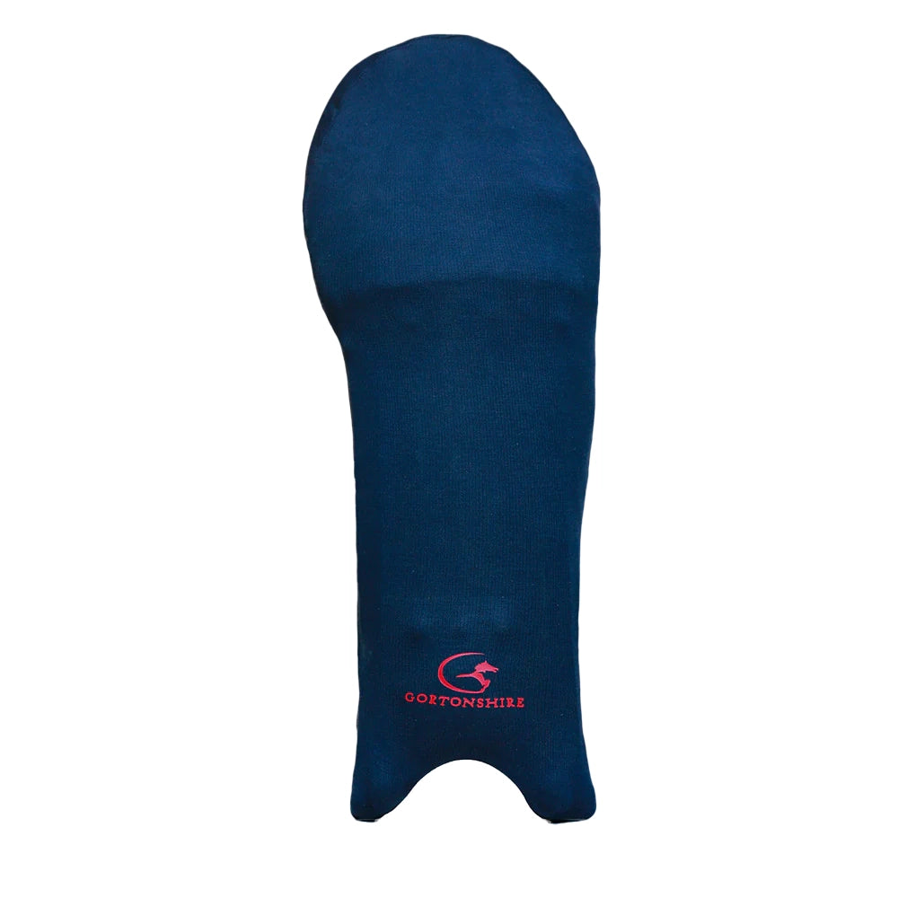 Gortonshire Cricket Pads Colored Skins Navy Blue