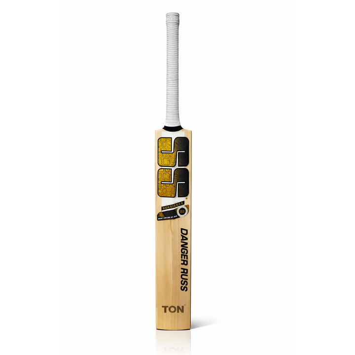 SS DRE Russ Pro English Willow Cricket Bat Size SH@front view2