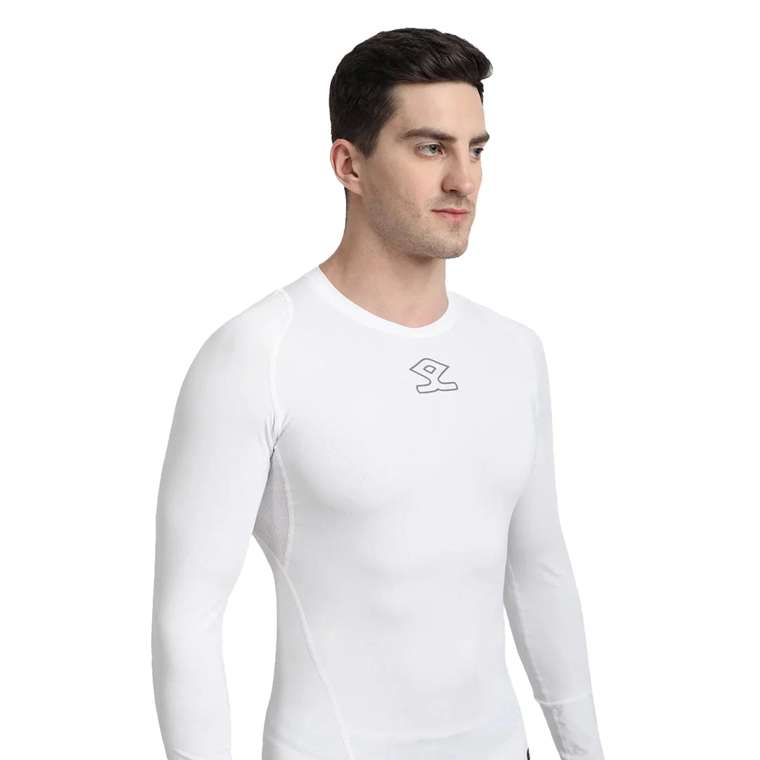 Shrey Intense Compression Long Sleeve Colour White Size