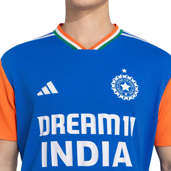 Adidas India Cricket Team Jersey Fan Edition Size