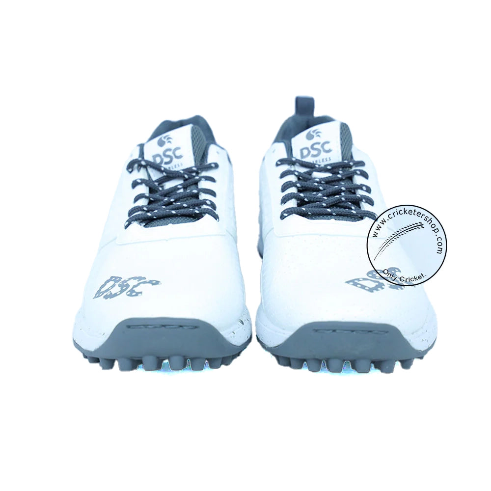 Dsc Jaffa 22 Gray White Cricket Rubber Shoes