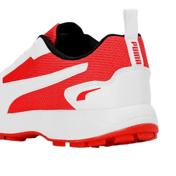 Puma 22 FH 10780602 Cricket Rubber Shoes Red White Size