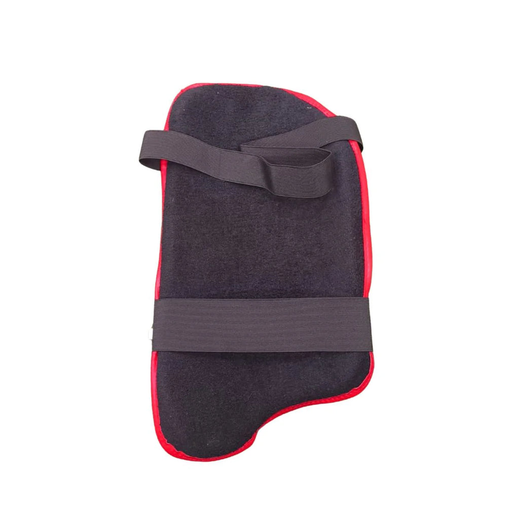 SG Super Test Black Cricket Batting Thigh Pad@front view2