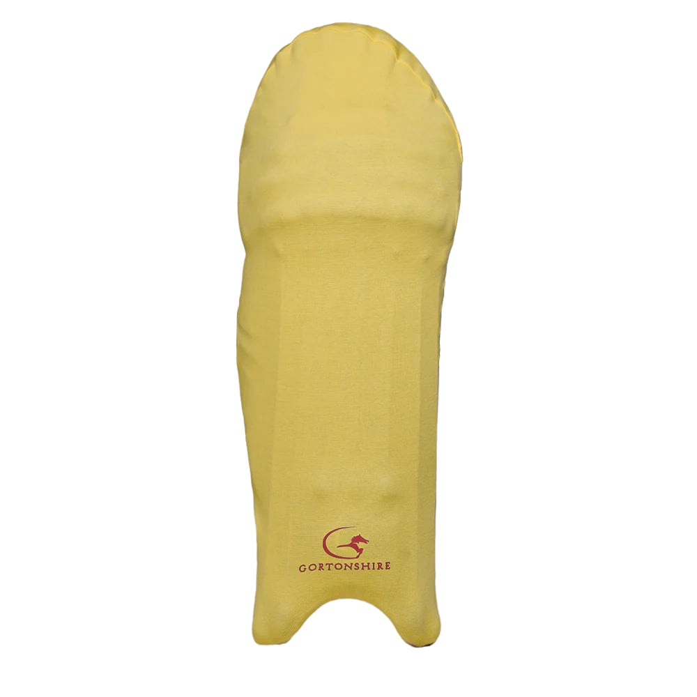 Gortonshire Cricket Pads Colored Skins Yellow