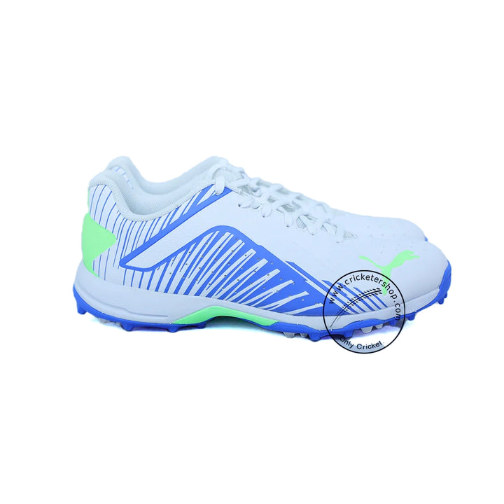 Puma 22 FH 10678904 Cricket Rubber Shoes White Blue Size