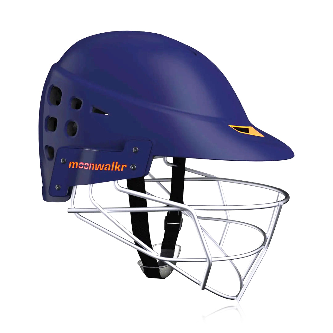 Moonwalkr Mind 2.0 Cricket Helmet Blue Color