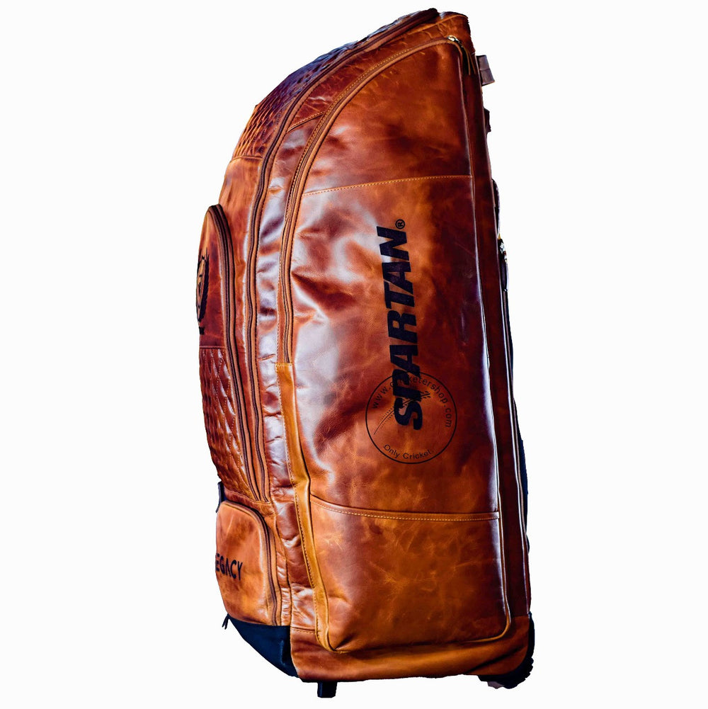 Spartan Sports Kit Bag With Wheels @ Side View