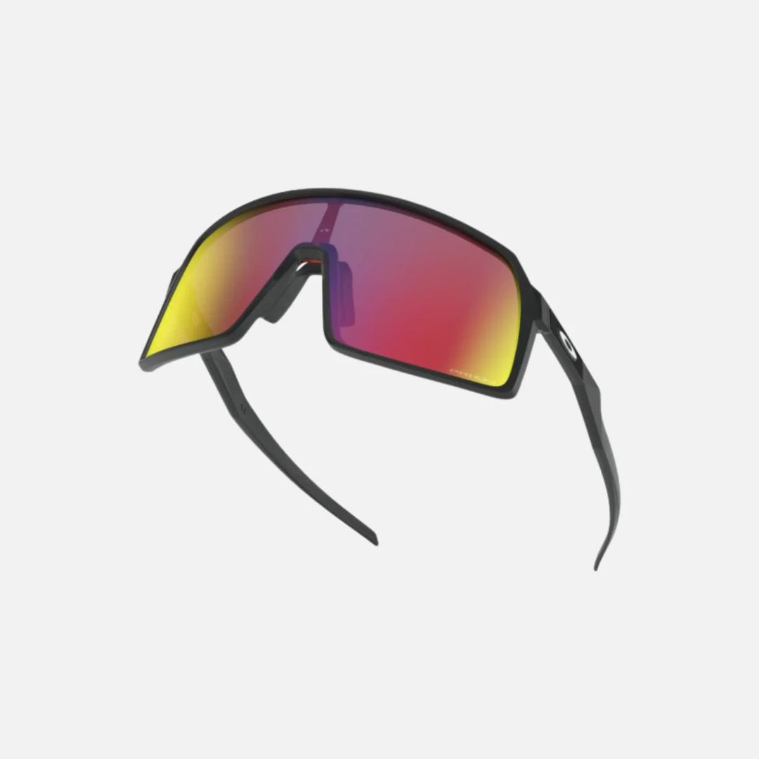 Oakley Sutro Matte Black Prizm Road Jade Cricket Sunglasses @ Side View 2