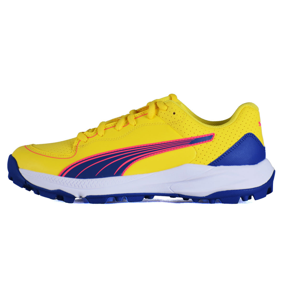 Puma 24 FH 10769904 Cricket Rubber Shoes Pele Yellow Clyde Royal Orchid